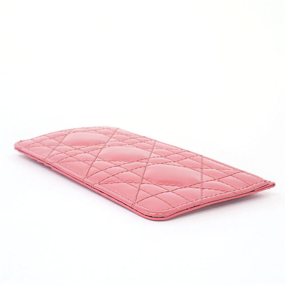 Christian Dior Small Zip Card Holder Lady Dior Coin Case - Picture 4 of 6